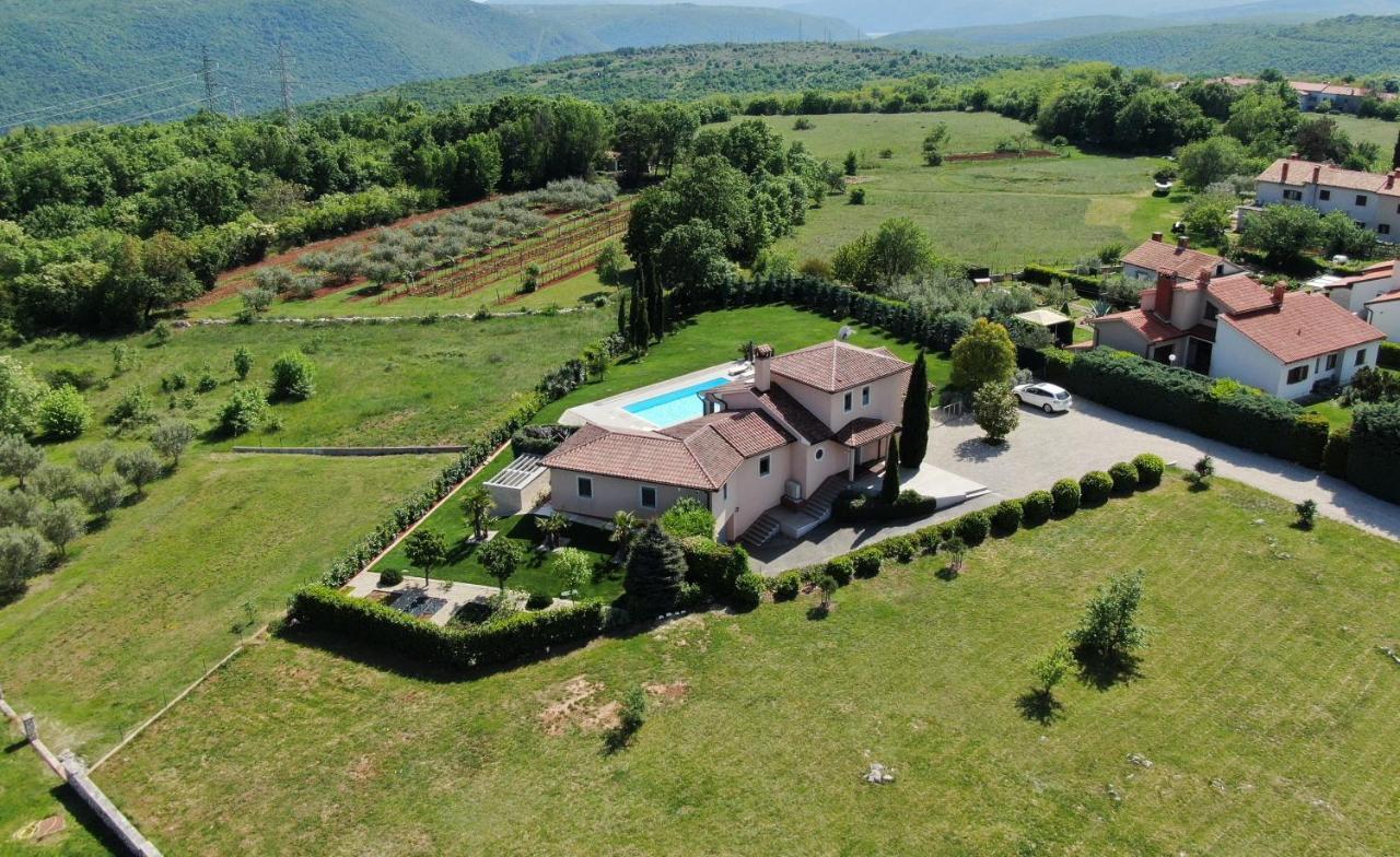 Villa Labin In Zartinj - Luxury Privacy Heated Pool With Auto Cover Екстериор снимка